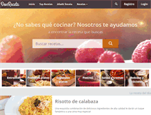 Tablet Screenshot of donreceta.com